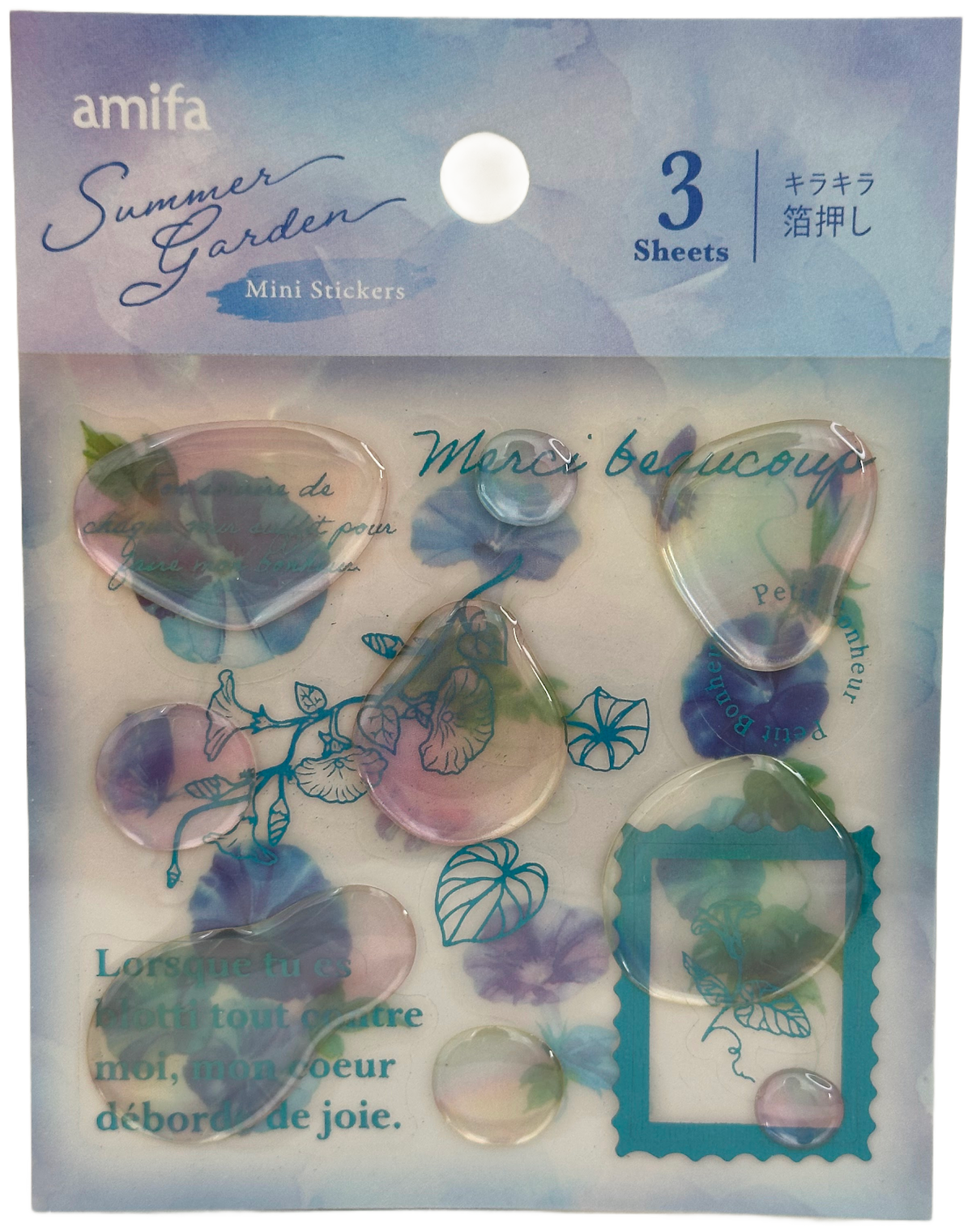 Amifa Summer Garden Mini Stickers
