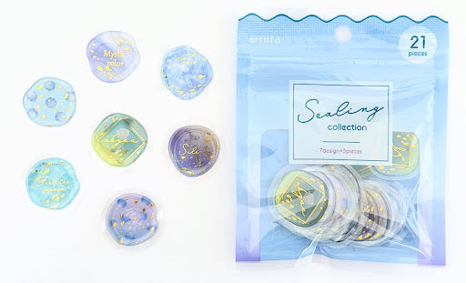 Amifa Floral Sealing Stickers (21)