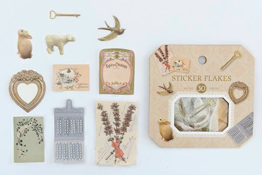 Amifa French Romantic Sticker Flakes (30)