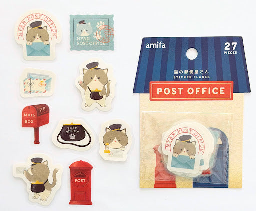 Amifa Retro Animal Shop Flake Stickers (27)