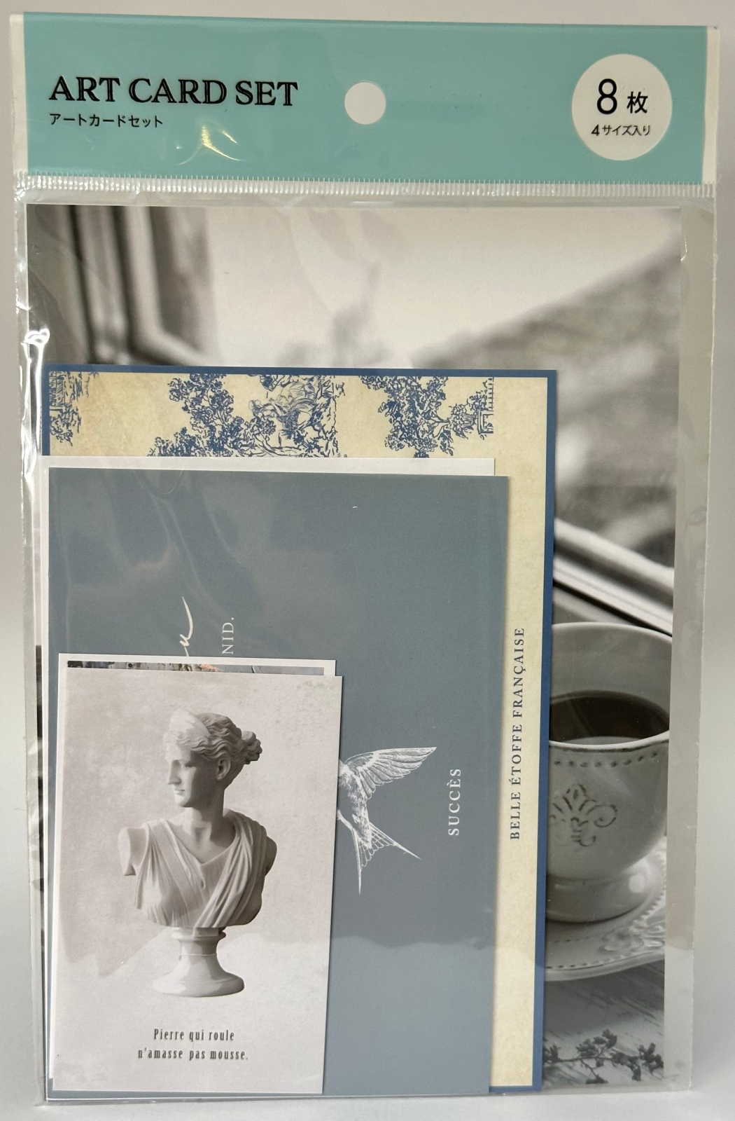 Amifa Art Card Set - Toile de Jouy Shabby Chic