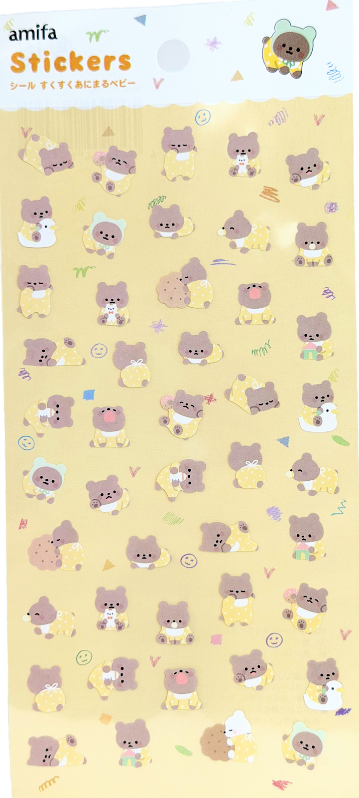 Kawaii Baby Animal Stickers (45)