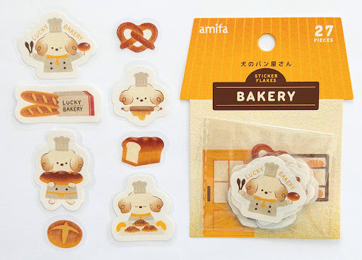 Amifa Retro Animal Shop Flake Stickers (27)