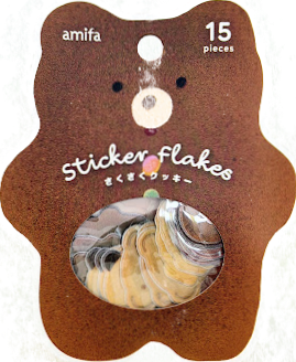 Amifa Kawaii Yummy Flake Stickers (15)