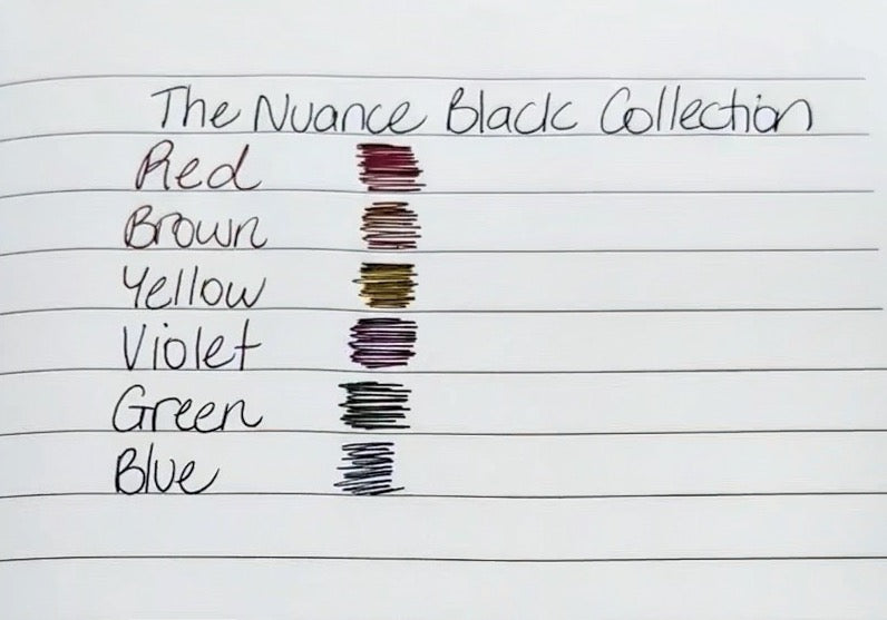 Pilot ILMILY 0.5mm Nuance Black Pen Collection