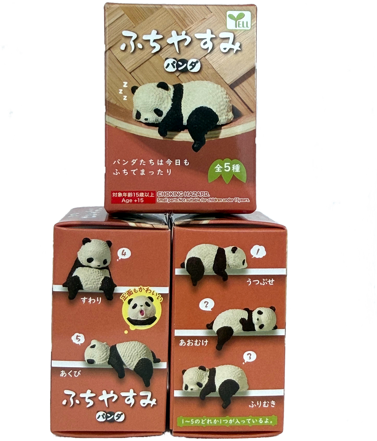 Gacha Blind Mystery Box - Panda Desk & Monitor Edge Collectibles