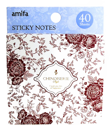 Amifa Chinoiserie Floral Sticky Notes (40)