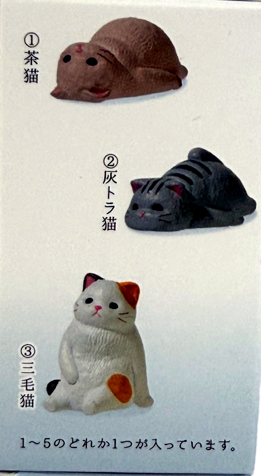 Gacha Blind Mystery Box - Neko Cat Collectibles Set 3