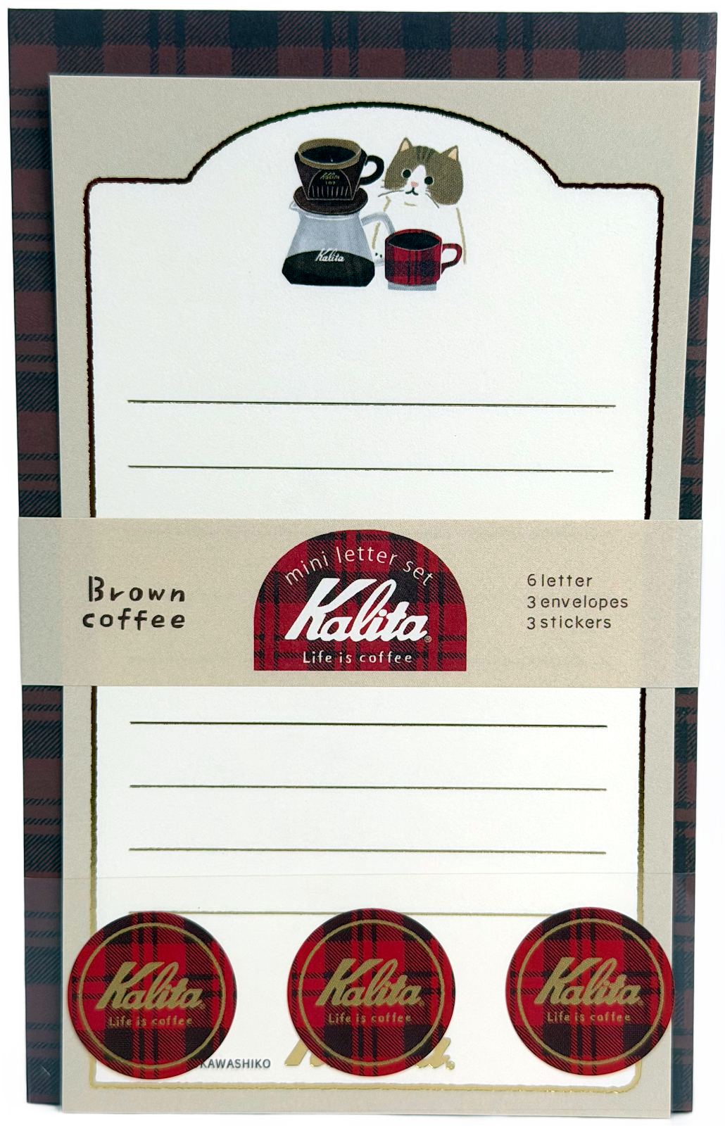 Furukawa x Kalita Coffee Cats - Brown