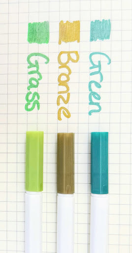 Amifa Shimmer Metallic Markers 3-Pack