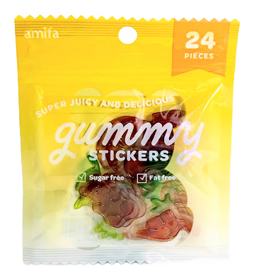 Amifa Fruit Gummy Sealing Stickers (24)