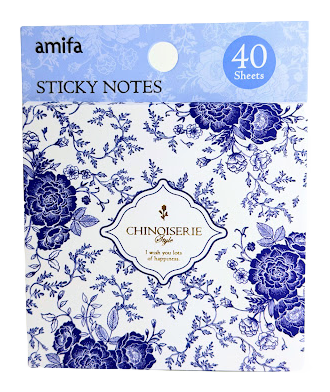Amifa Chinoiserie Floral Sticky Notes (40)