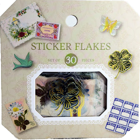 Amifa French Romantic Sticker Flakes (30)