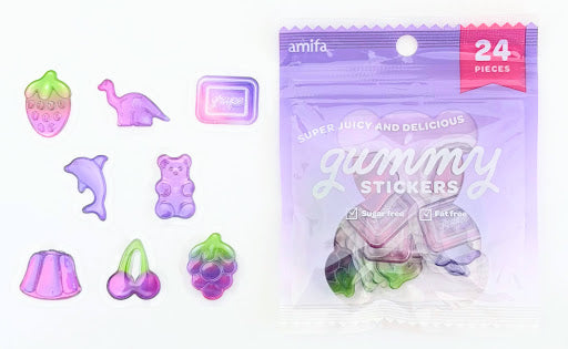 Amifa Fruit Gummy Sealing Stickers (24)