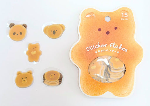 Amifa Kawaii Yummy Flake Stickers (15)