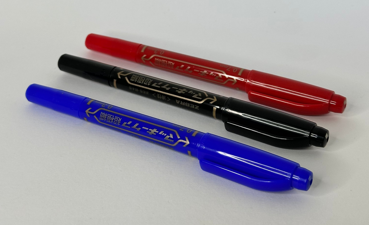 Zebra Oil Based Fineliner Double-Sided Marker (0.3mm/0.7mm)