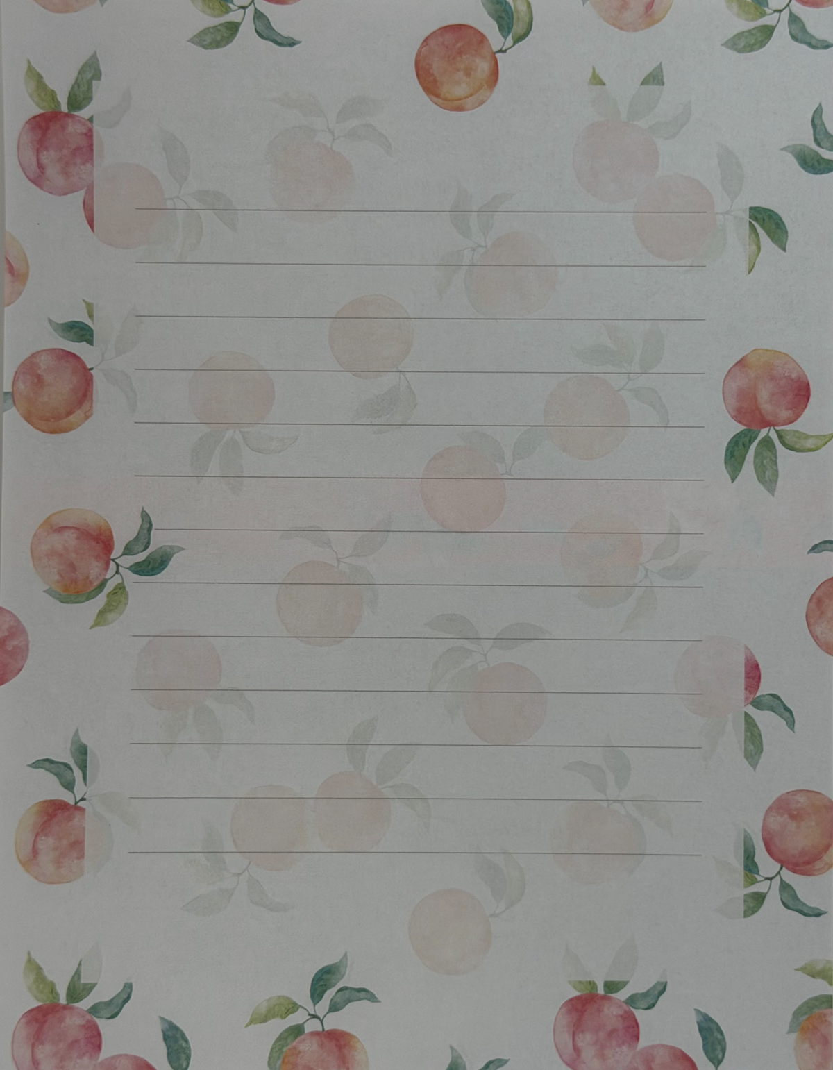 Kyowa Fresh Fruit Letter Set
