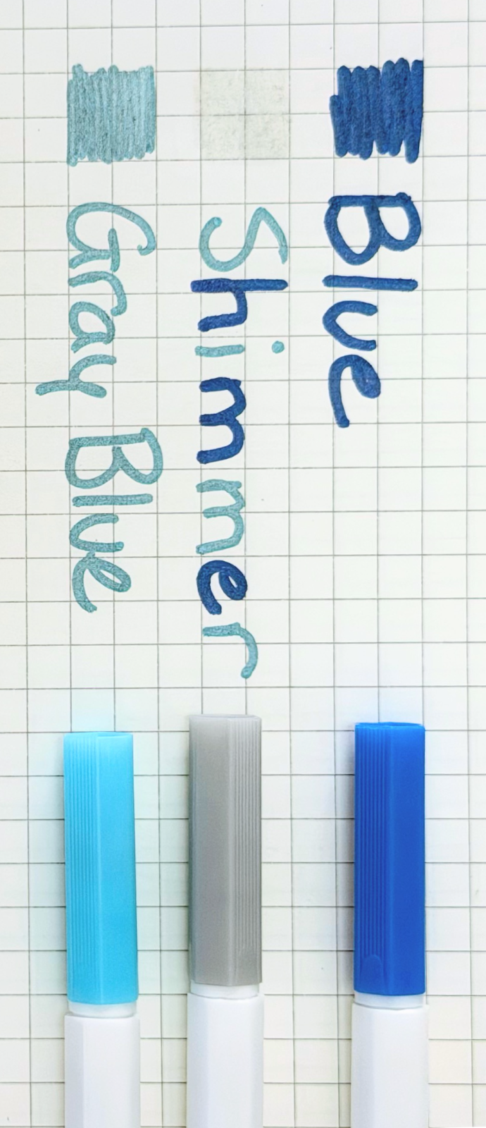 Amifa Shimmer Metallic Markers 3-Pack
