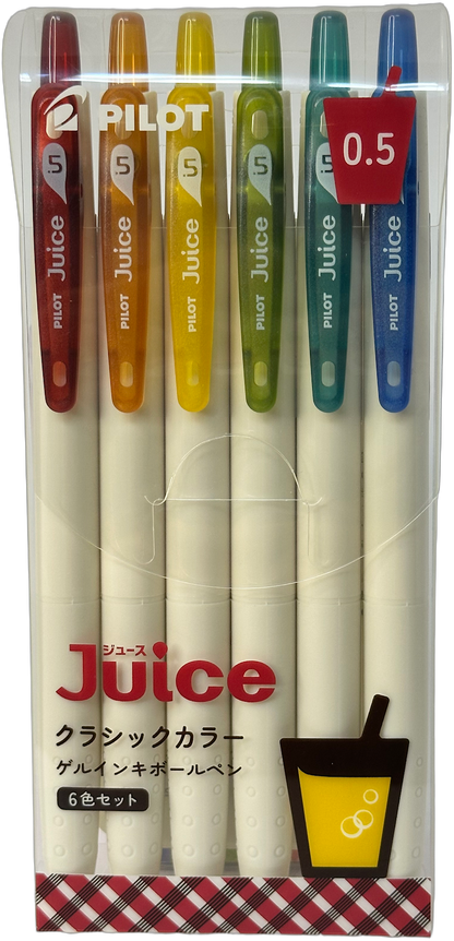 Pilot Juice Classic Color 6-Pen Set