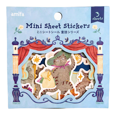 Amifa Fairy Tale Mini Sheet Stickers