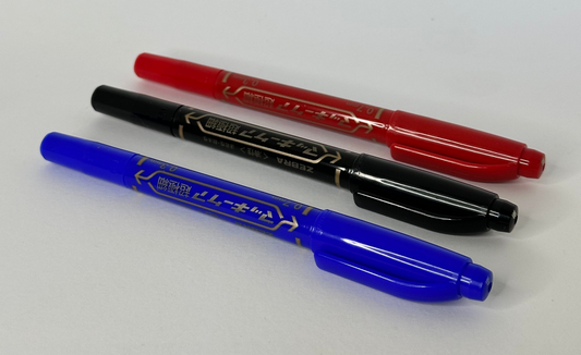 Zebra Oil Based Fineliner Double-Sided Marker (0.3mm/0.7mm)