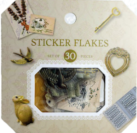 Amifa French Romantic Sticker Flakes (30)