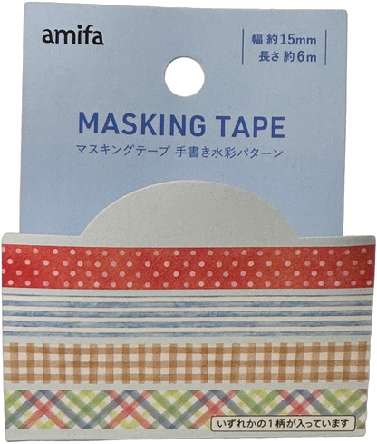 Amifa Geometric Washi Masking Tape