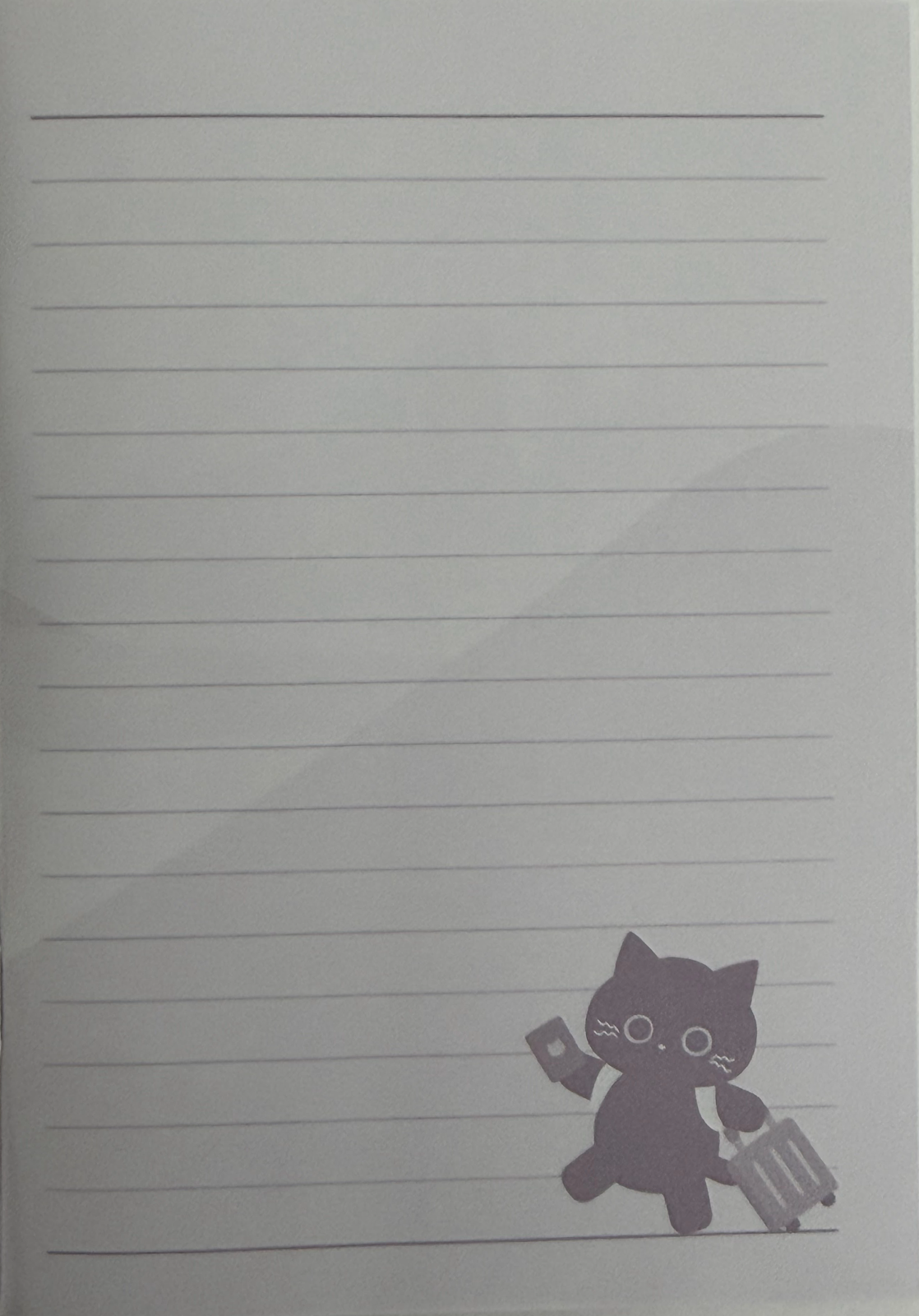 Kyowa Travel Neko Cat A6 Notebook Journal