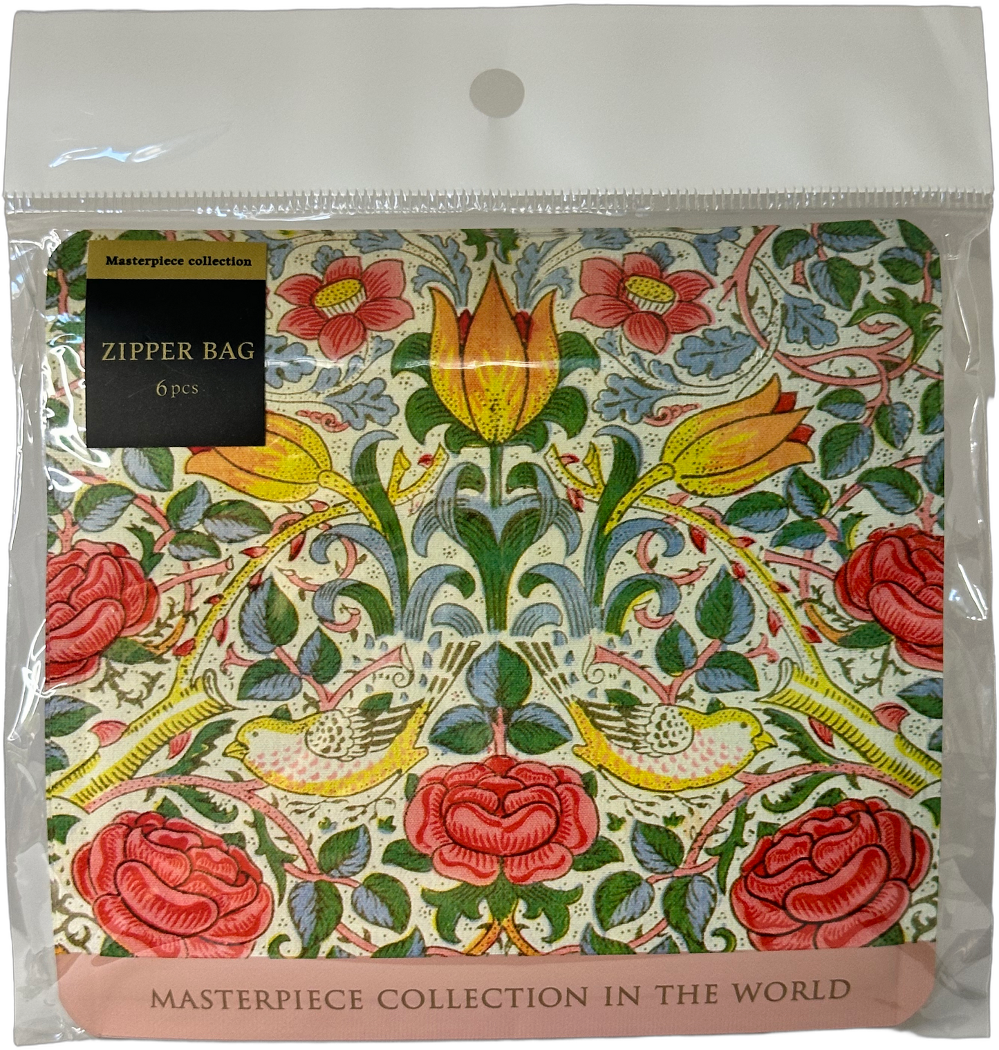 Masterpiece Collection Zipper Bags Roses
