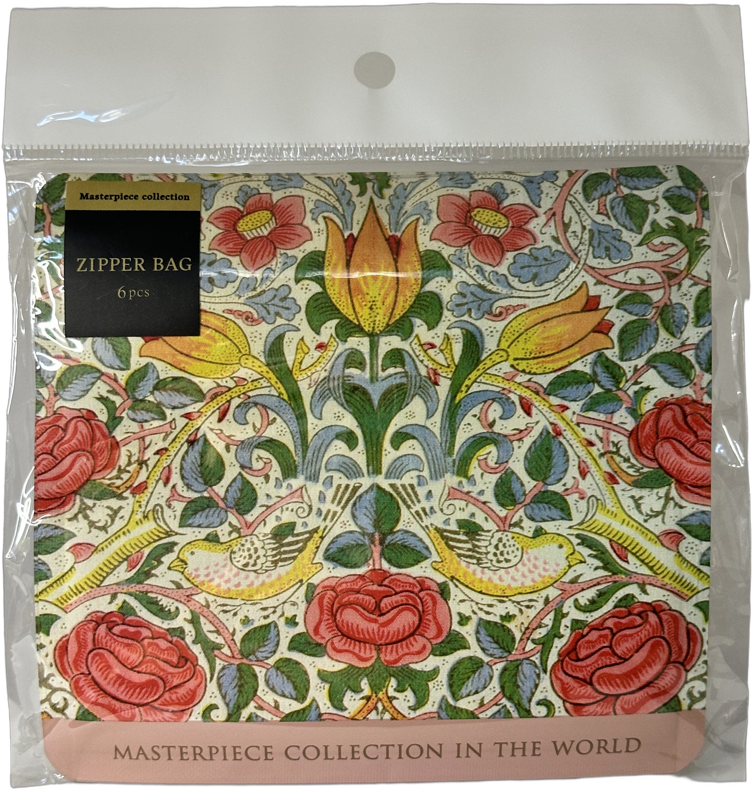 Masterpiece Collection Zipper Bags Roses