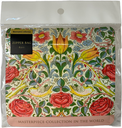 Masterpiece Collection Zipper Bags Roses