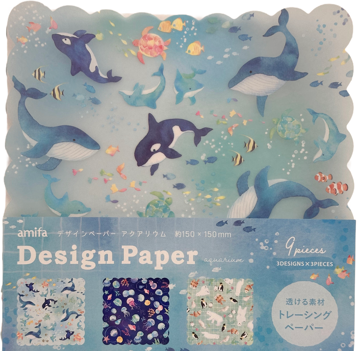 Amifa Aquarium Origami & Design Paper (9)