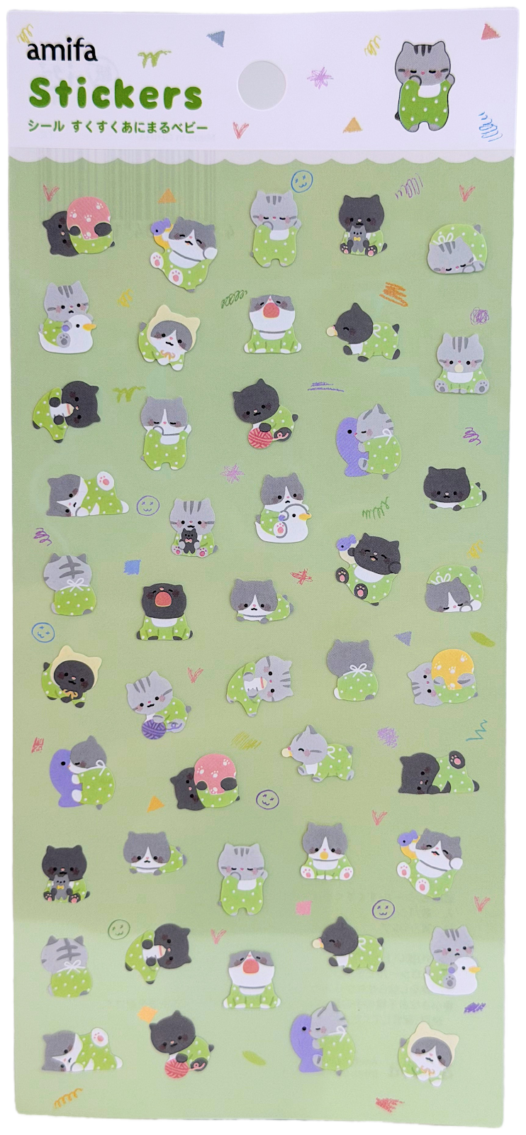 Kawaii Baby Animal Stickers (45)