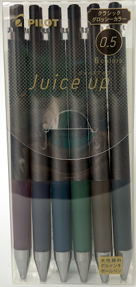 Pilot Juice Up Classic Glossy 0.5mm 6-Color Set