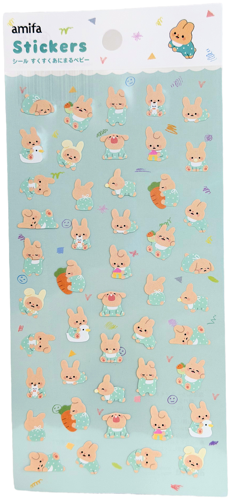 Kawaii Baby Animal Stickers (45)