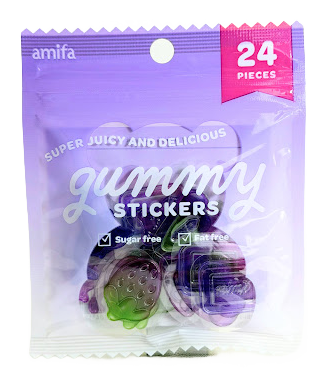 Amifa Fruit Gummy Sealing Stickers (24)