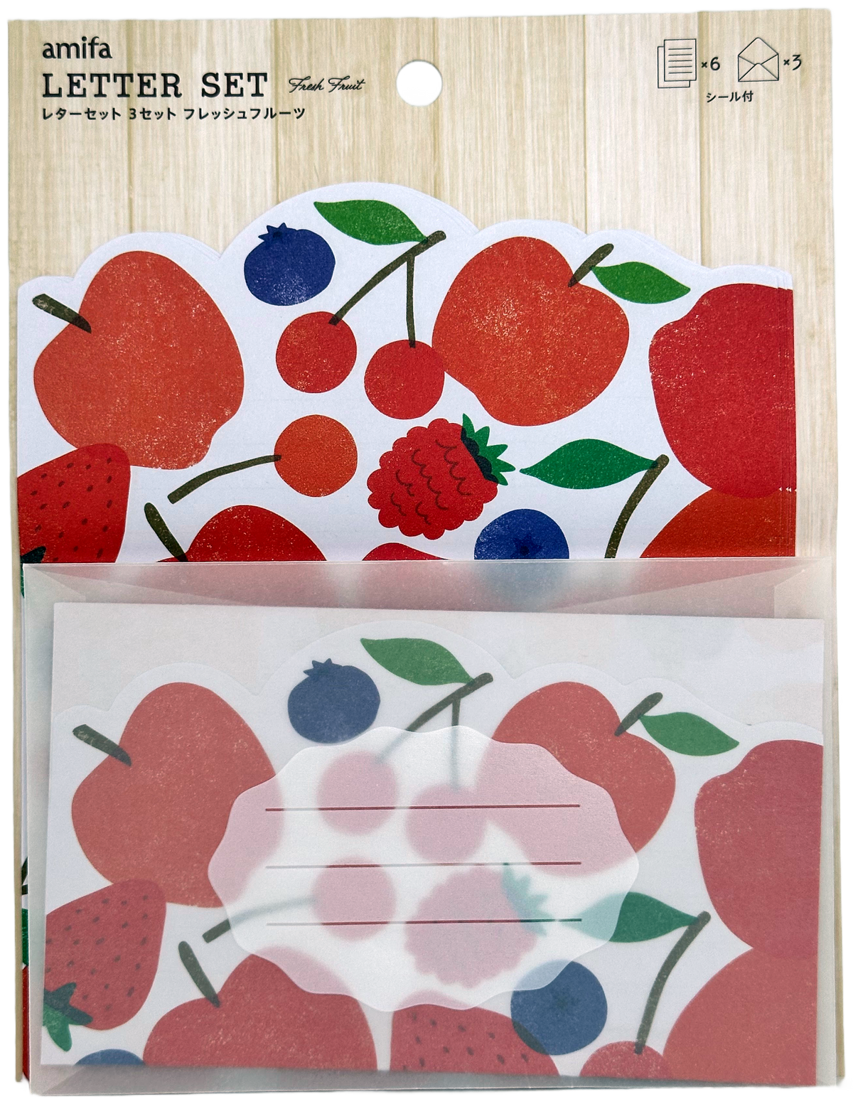 Amifa Apple & Lemon Letter Set