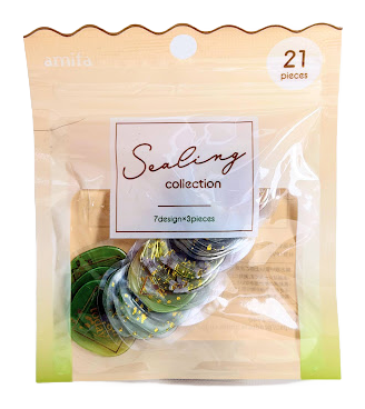 Amifa Floral Sealing Stickers (21)