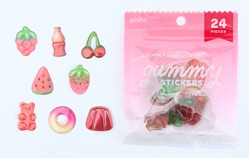 Amifa Fruit Gummy Sealing Stickers (24)