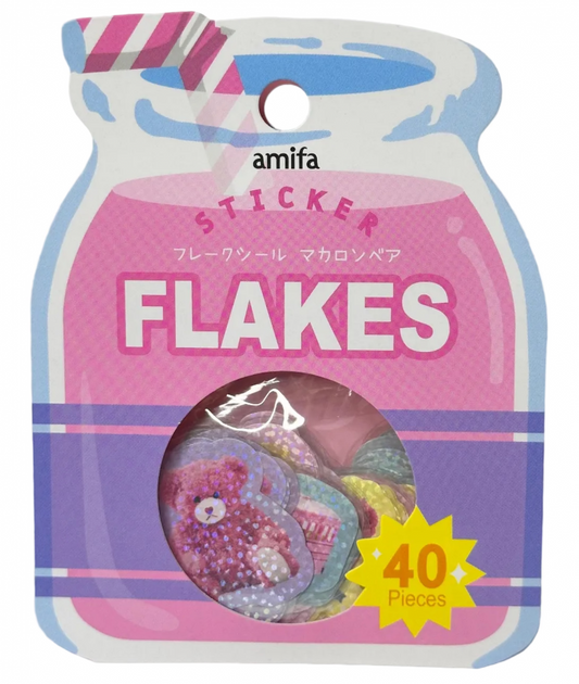 Amifa Sticker Flakes Cute Kawaii Glitter (40)