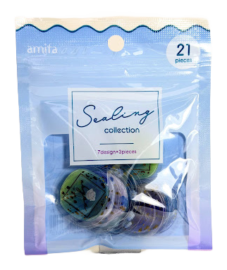 Amifa Floral Sealing Stickers (21)