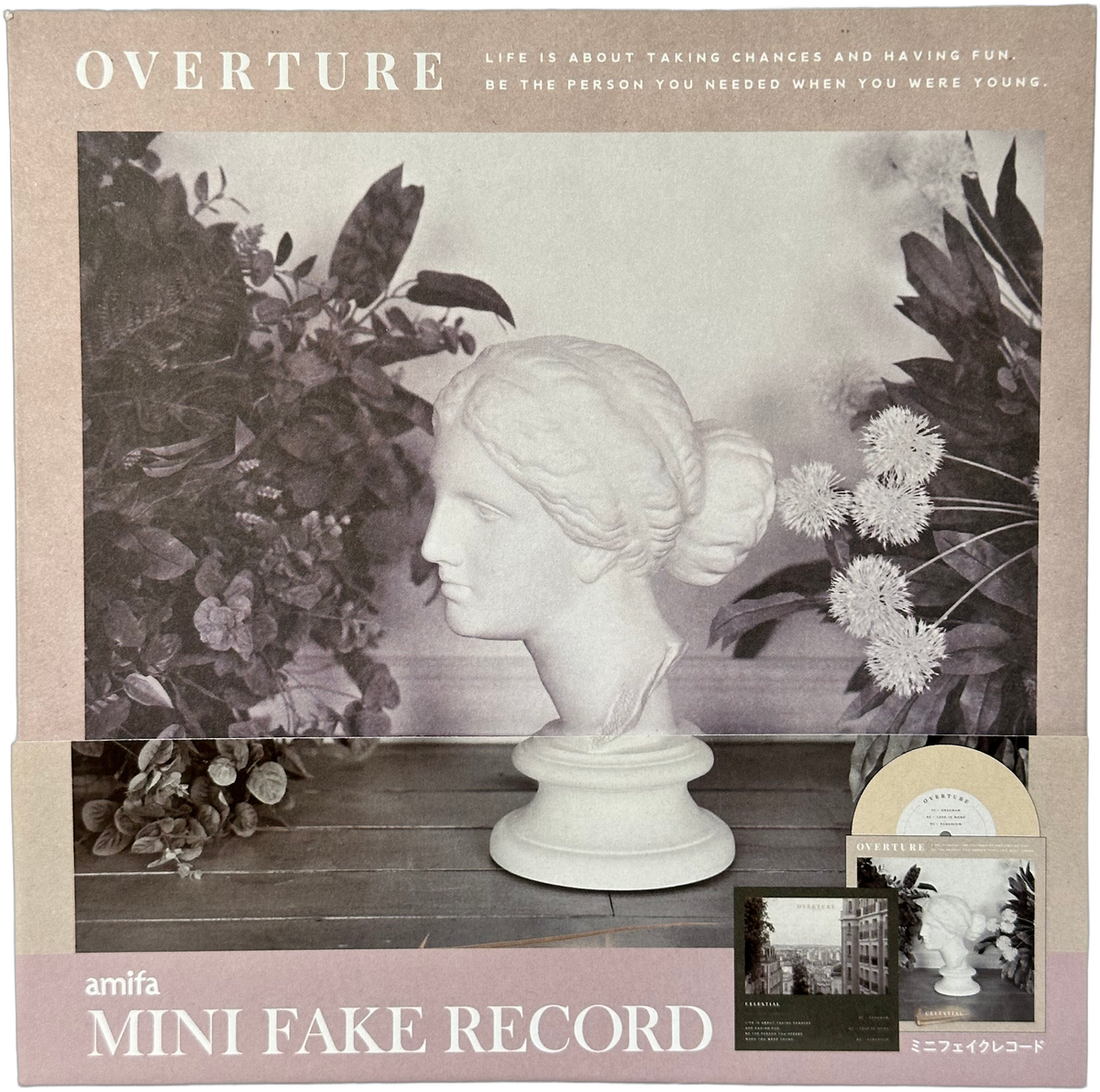 Amifa Decorative Paper Set - Mini Record