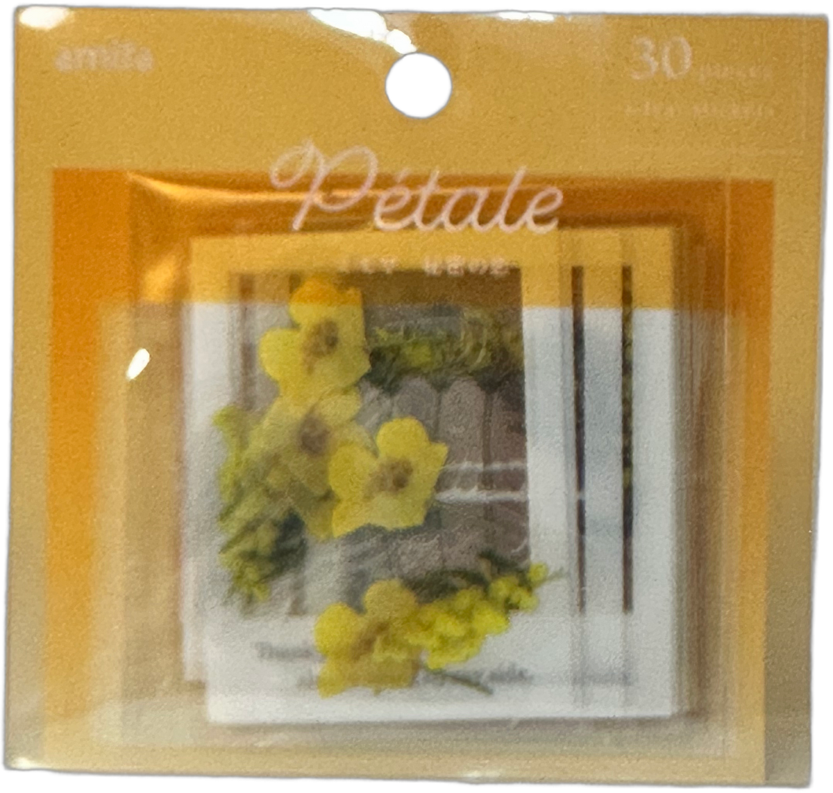 Amifa Petale Clear Floral Stickers (30)
