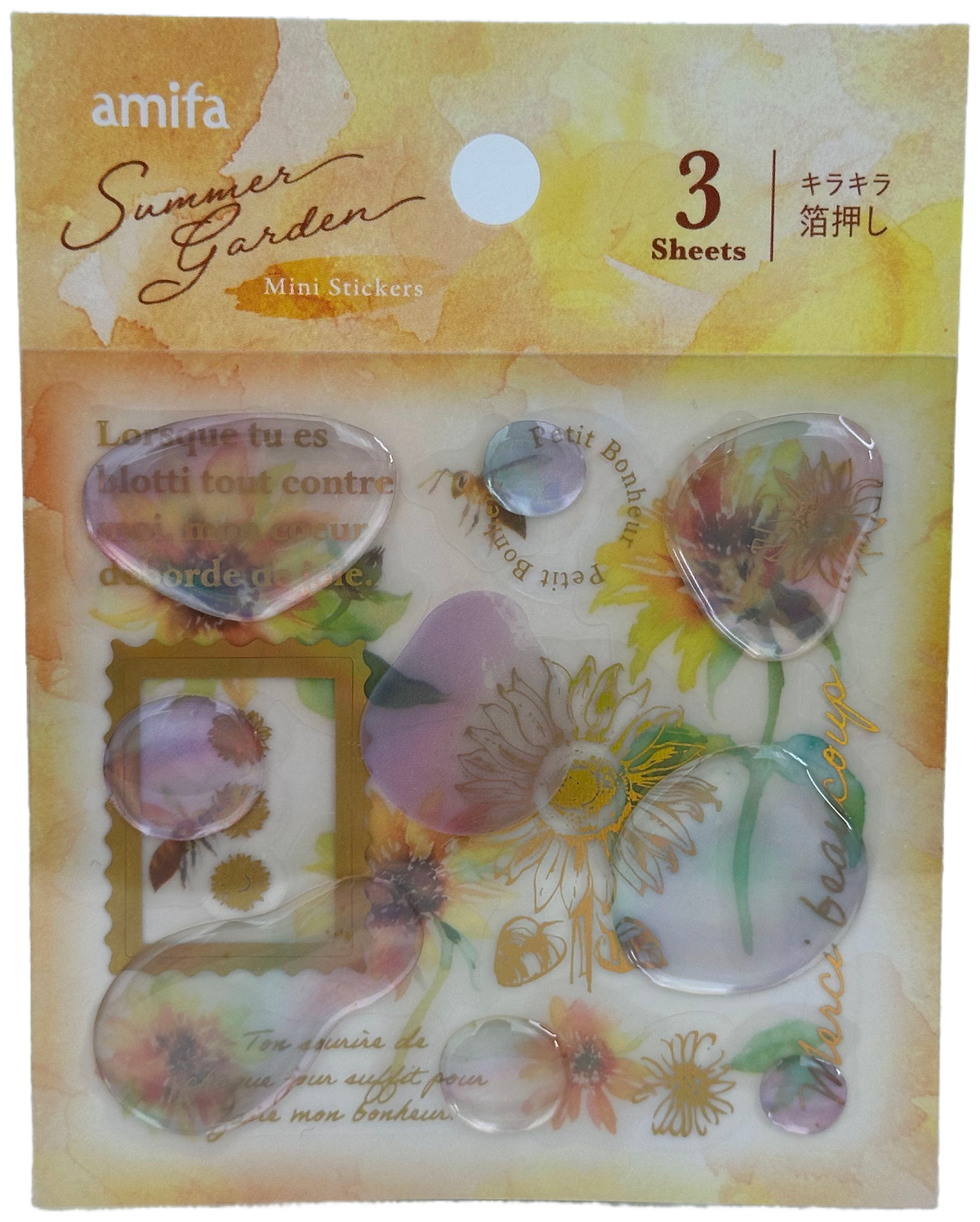 Amifa Summer Garden Mini Stickers