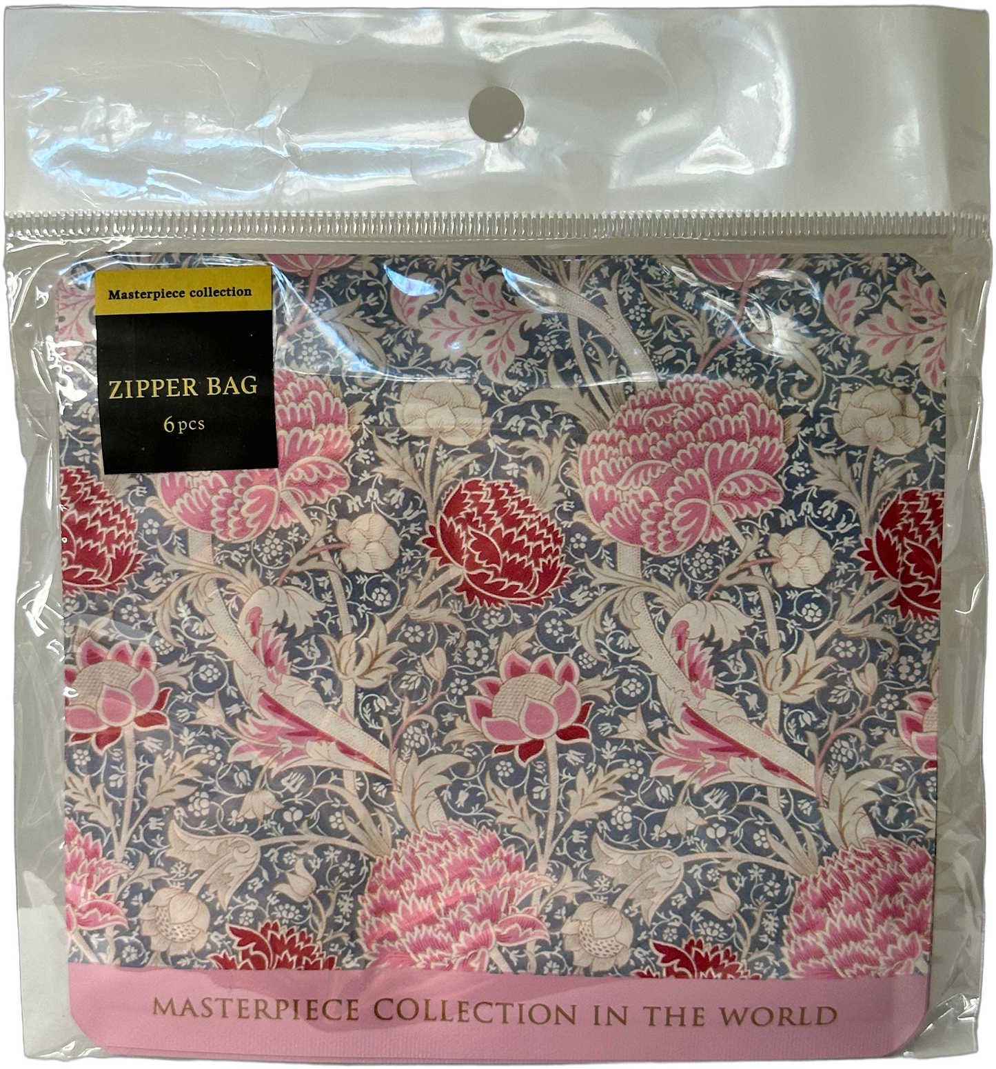 Floral Zipper Bag Set Flower