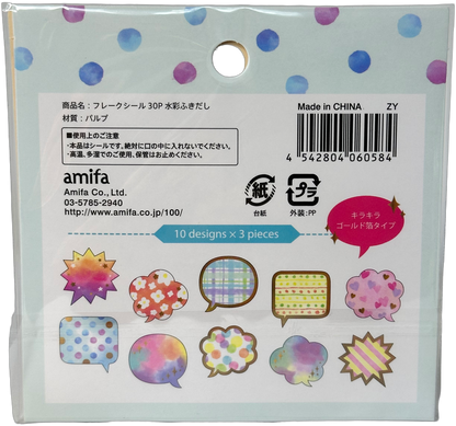 Amifa Caption Sticker Flakes (30)