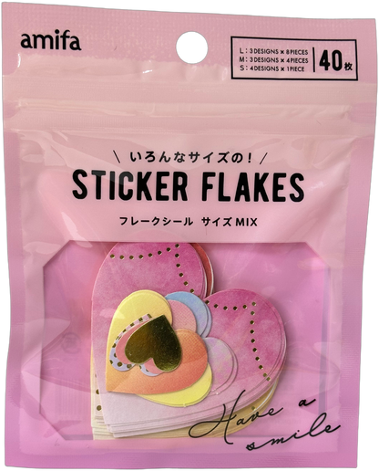 Amifa Sticker Flakes Shapes (40)
