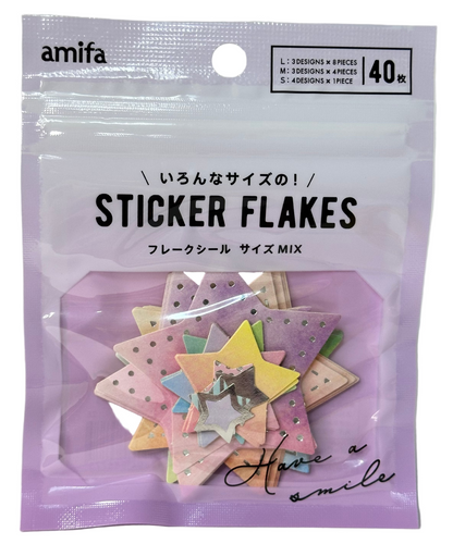 Amifa Sticker Flakes Shapes (40)