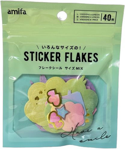 Amifa Sticker Flakes Shapes (40)