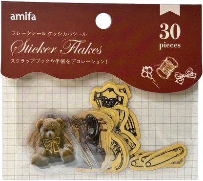 Amifa Antique Foil Sticker Flakes (30)